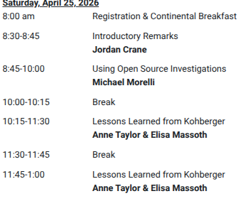 #Idaho4 #BryanKohberger defense attorneys Anne Taylor and Elisa Massouth are breaking their silence!  IDAHO ASSOCIATION OF CRIMINAL DEFENSE LAWYERS on Saturday