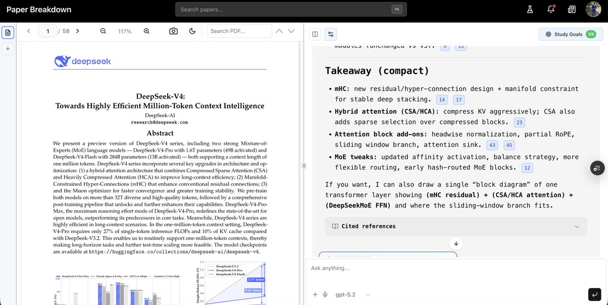 Deepseek Paper.pdf DeepSeek V4 paper is not out on Arxiv yet, but you can read it on Paper ...