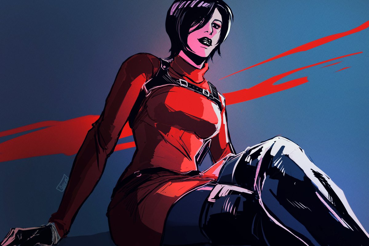 ada practice sketch
#REBHfun #ResidentEvil #RE4 #AdaWong #sketch