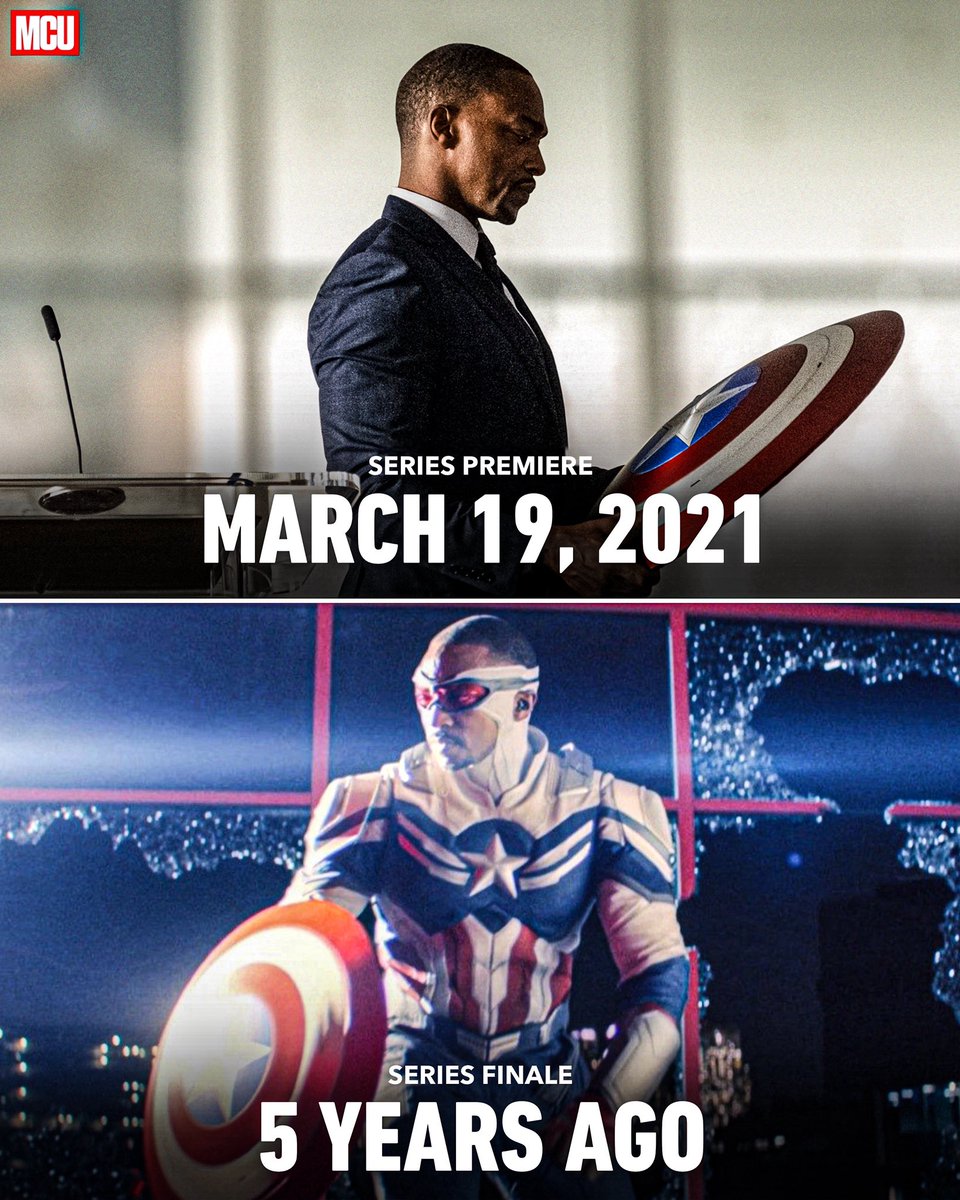 ‘THE FALCON AND THE WINTER SOLDIER’ ended 5 years ago today ended on Disney+.