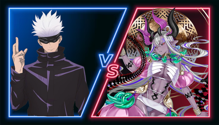 RitsaIdols's tweet photo. Round 1 of the the Chaldea Boot Camp offically begins!

From Team Hell's Fury we have Shimura (To the Left)

And 

From Team Bakerstreet Irregulars

We have Ibuki Douji! (The Right)

This time you vote who you want to WIN!~

You have 24 hours to vote~

LET THE GAMES BEGIN!! https://t.co/rrjIRjdN8e