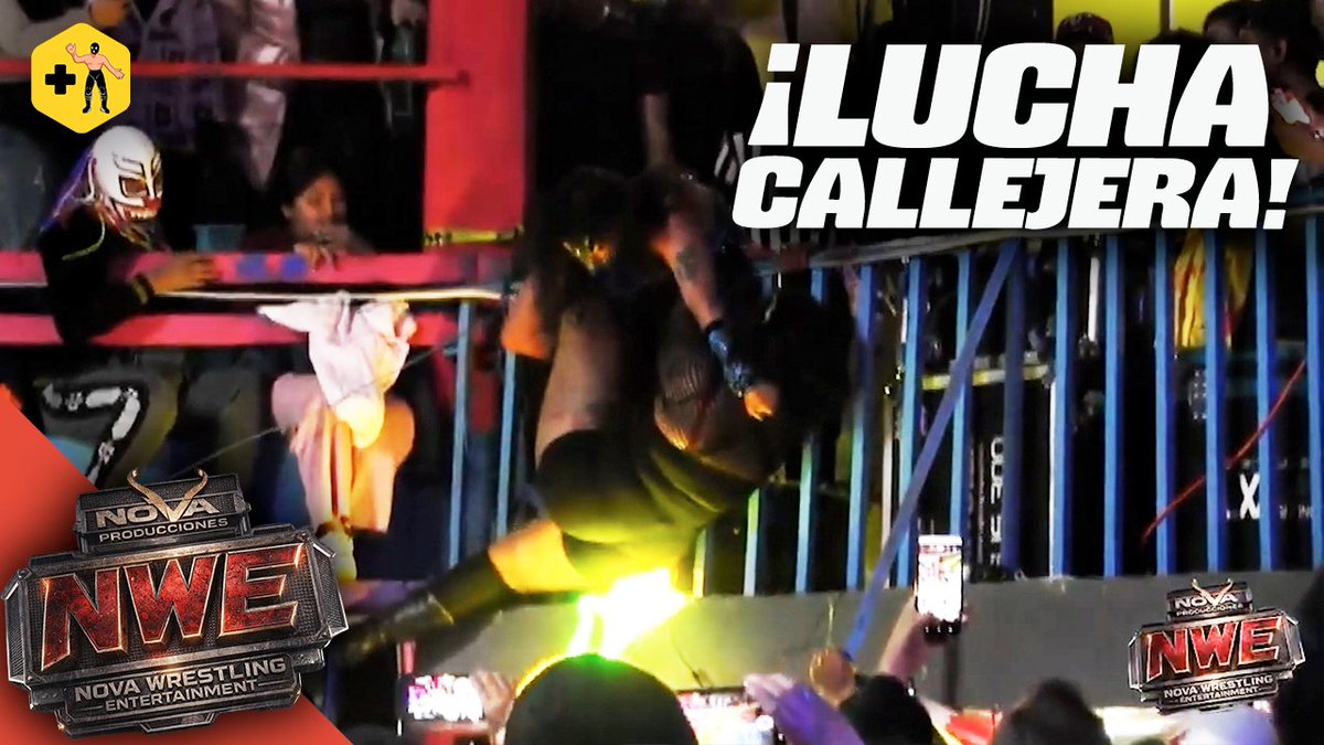 mas_lucha's tweet photo. Lucha Callejera: Dark Infernum vs La Brava | #NWE 

Lucha Completa 📼⬇️
https://t.co/c7ERjZpIIO https://t.co/wZ2BSyUh19