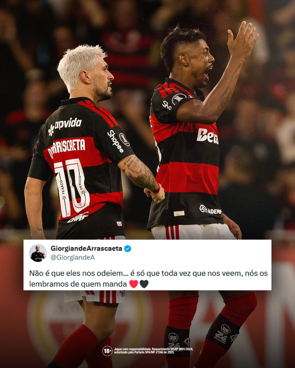 O Arraxxxca meteu essa.💪

Essa dupla é braba mesmo né, Nação?

#Confia #Betano #Arrascaeta