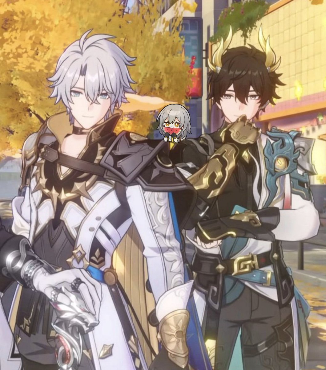 Dan Heng and Phainon are two of the hottest men in all of fiction (imo)