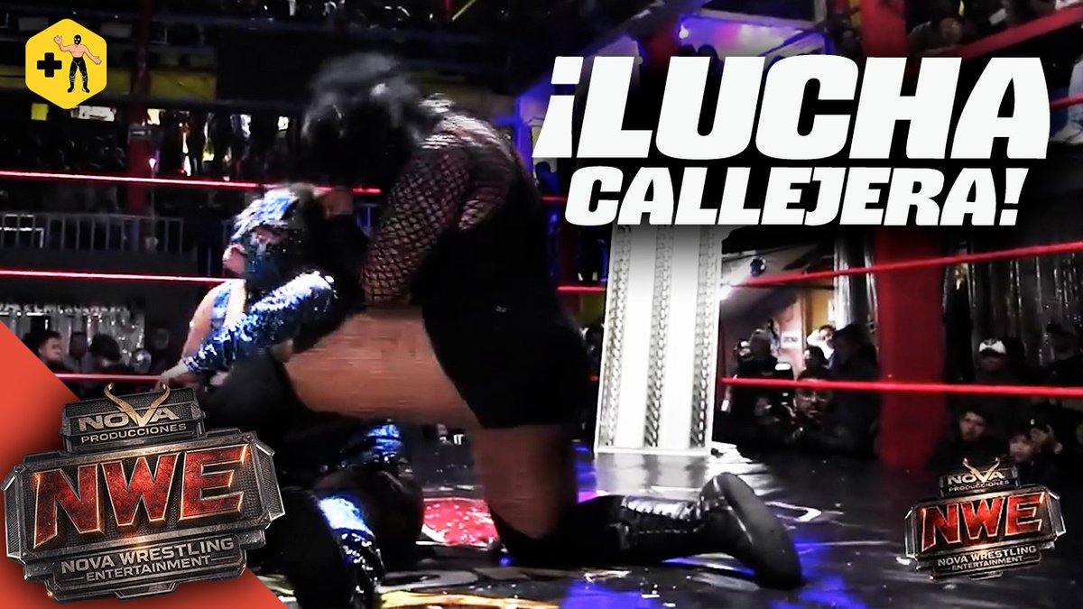 mas_lucha's tweet photo. Lucha Callejera: Dark Infernum vs La Brava | #NWE 

Lucha Completa 📼⬇️
https://t.co/c7ERjZpIIO https://t.co/wZ2BSyUh19