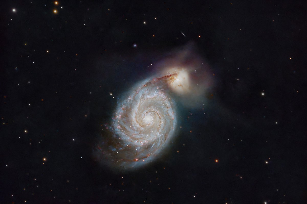 SVBONYsvbony's tweet photo. M51
With MK127
About 9 hours of data
Credit:Jasonn Pellegrini
#svbony #MK127 #M51 #galaxyseason https://t.co/XBW6CS58n2
