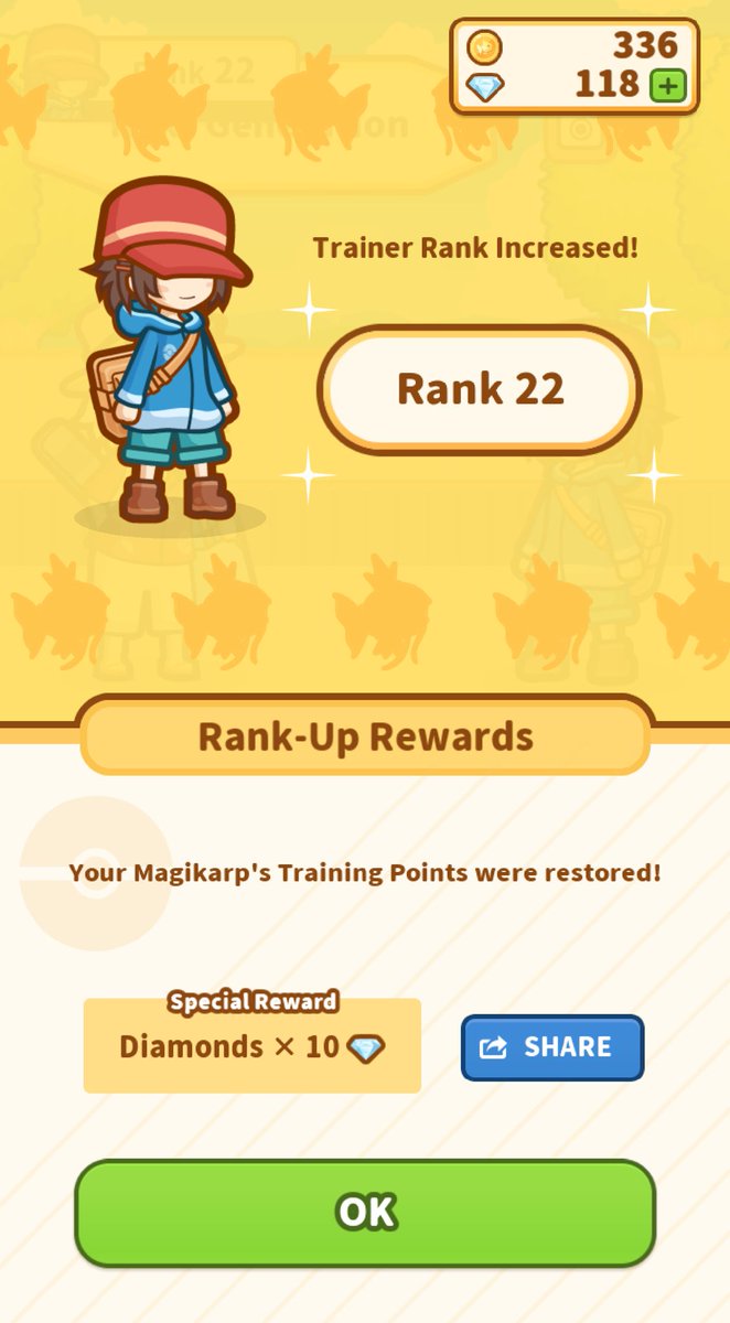 rdnerpla47666's tweet photo. All right!
My Rank went up to 22! #Magikarp https://t.co/JIuul1dDW4 https://t.co/cApT0yUHWZ