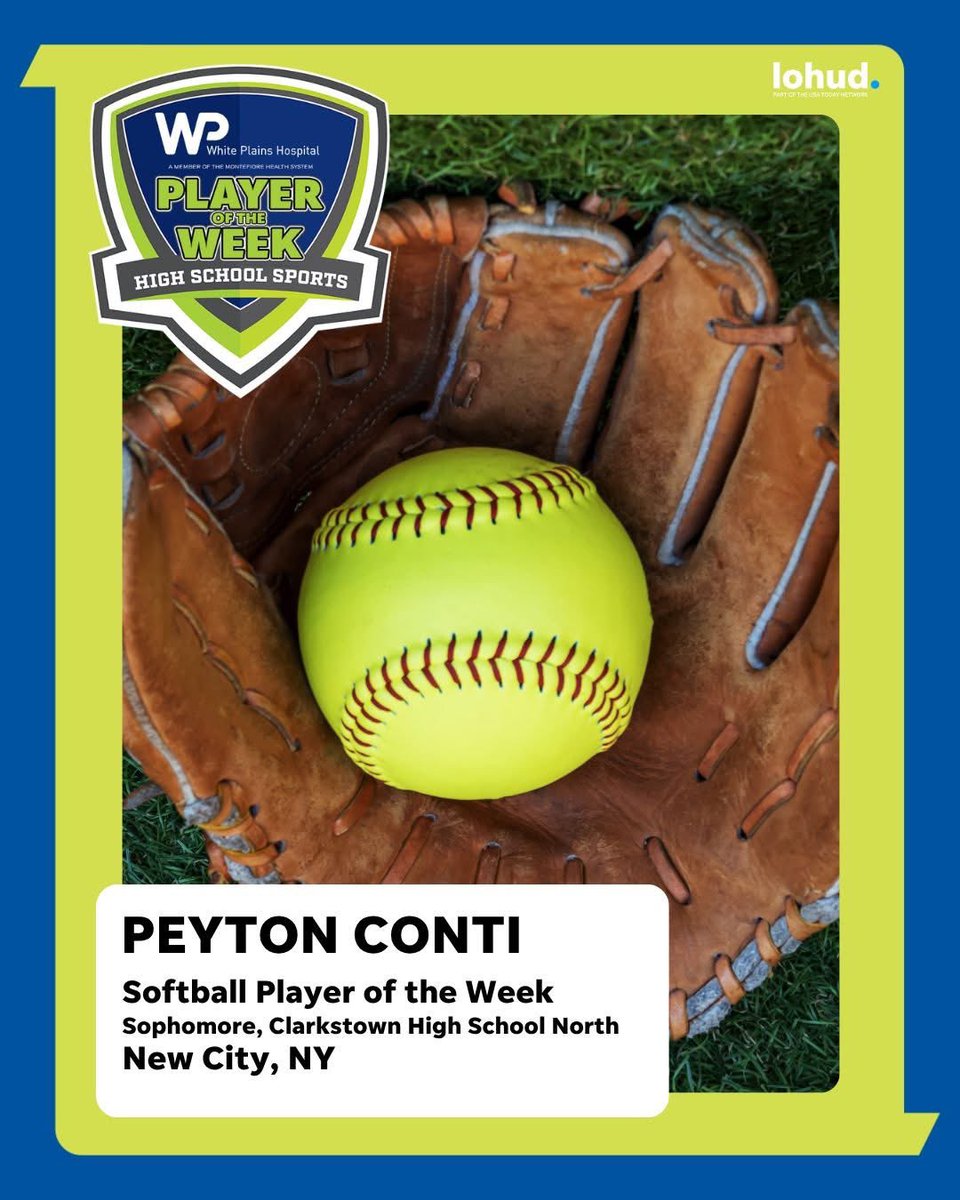 PeytonC145145's tweet photo. So honored to be named Player Of The Week for Section 1! @lohudsports @LoHud_Debbie @lohud https://t.co/7GO5Trs1Aj