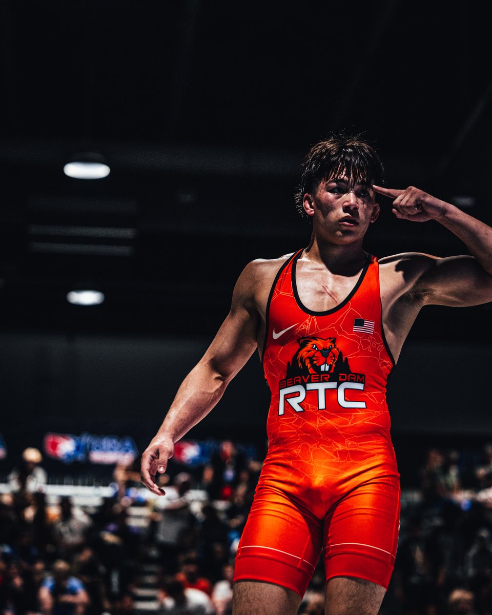 BeaverWrestling's tweet photo. THE UPSET AND NOW HE’S FINALS BOUND. 

#6 Joel Adams upsets #2 B. Holmes to advance to the Senior Greco Finals💪
#GoBeavs https://t.co/TVa2nmRDHt
