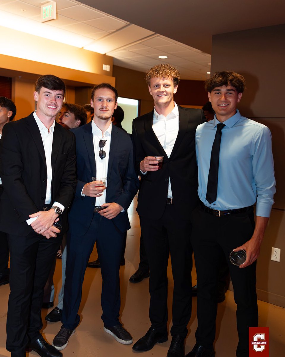 COFCSoccer's tweet photo. Solid night at the Coug Awards with the lads!

#TheCollege🌴⚽️ https://t.co/ejfFEpNGnX