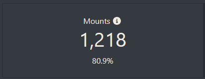 itsFjori's tweet photo. @Wowhead 1218 total / 1110 usable by a single character https://t.co/HrOqGbla02