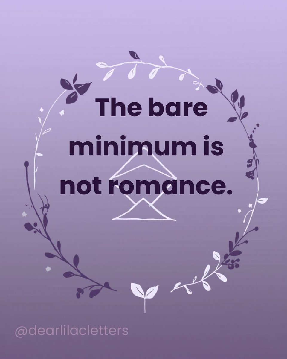 DearLilacLetter's tweet image. Effort, consistency, honesty, and care should be standard, not rare. Never lower the bar for crumbs. 💌
•
•
#relationships #datingstandards #selfworth #lovequotes #boundaries