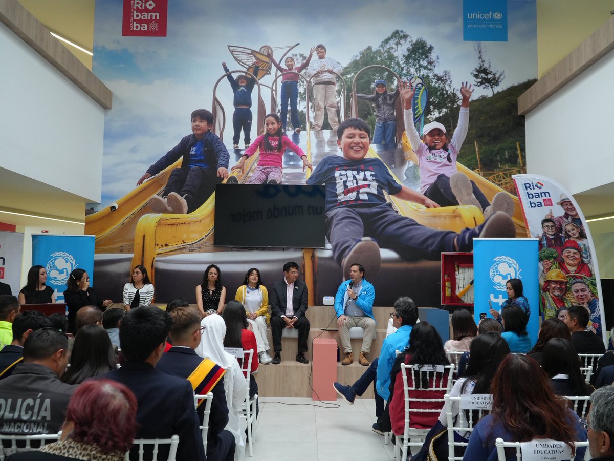 🤝 La Casa de Bienestar será gestionada por la Alcaldía de <a href="/MuniRiobamba/">Municipio Riobamba</a> con el apoyo técnico de <a href="/unicefecuador/">UNICEF Ecuador</a> y siguiendo el modelo que ha desarrollado en el país.

📣 Este es el cuarto Espacio de Desarrollo Integral adecuado y equipado por UNICEF. En colaboración con los