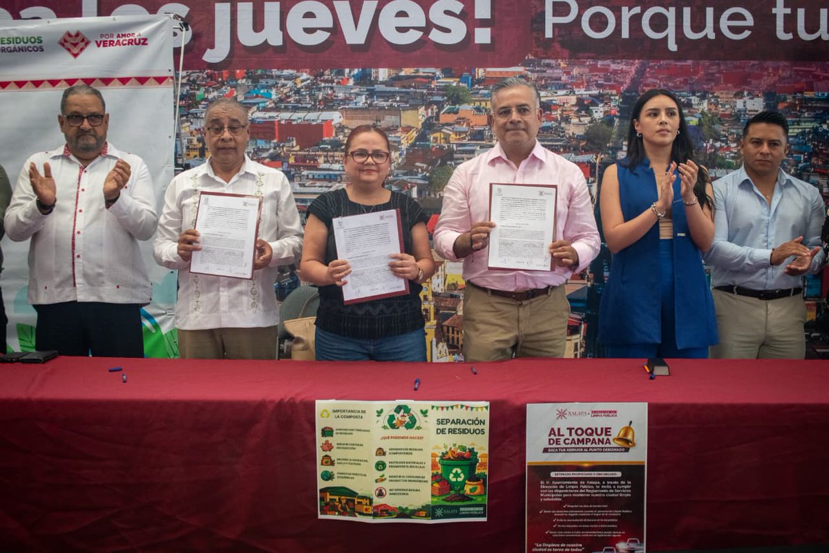 CapitalIVer's tweet image. #Ayuntamiento de #Xalapa e #IPE firman histórico #convenio de colaboración por el cuidado integral del #medioambiente

capitalinformativo.com/ayuntamiento-e…