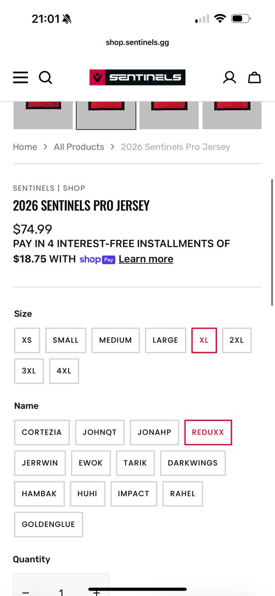 Hallockboys's tweet photo. @Sentinels @Amicheyy @funFPS @Blinkzrr @MonsoonGG Can you get daddy @MonsoonGG in the jersey list so I can order one ASAP please?? https://t.co/KuHc9vIXb9
