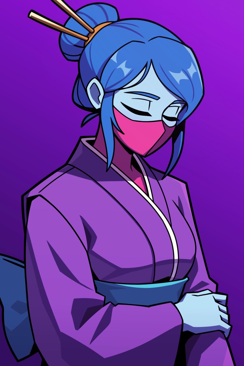 "A blind ascetic who has come to 'Evaluate' the Spire. Master of the divine Stances."
(  ‾▾‾ )
#SlayTheSpire #SlayTheSpireFanart