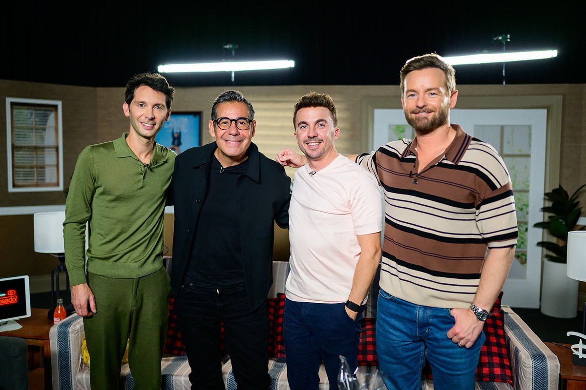 YordiRosado's tweet photo. 🔥 ¡HOY JUEVES hay SORPRESA!
El elenco de Malcolm in the Middle llega a La Entrevista 🤯
Corre a verlo YA 🙌
@frankiemuniz #ChristopherMasterson #JustinBerfield https://t.co/jTm98UA0B8