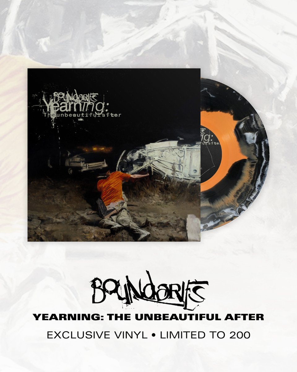 Revolvermag's tweet photo. We've teamed with @BoundariesCT for an exclusive vinyl variant of their new album, 'Yearning: The unbeautiful after.'

Limited to 200 — order yours now! https://t.co/zy9yN5vtI8 https://t.co/xzybZMBdl3