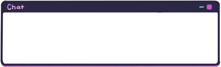 BeeawoooVT's tweet image. waaah okay i also made chat and webcam thingy for yunyun! one more hour guys!! i can barely hold myself together AYAYA BUT YEAH HERES WHAT I MADE I HOPE YOU LIKE THEM!! (also i made one chat with a white background and one transparent :D) #yunyunsyndrome #vtubers #streamer #qtie