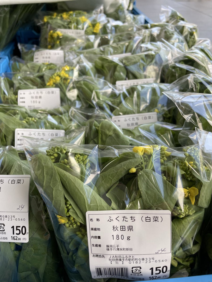 jaakitafurusato's tweet photo. 2026.04.24
安心畑平鹿総合病院店です✨
春山菜が豊富に揃っております♪
今しか食べられない旬の味‼︎
天ぷらやおひたし食べ方もいろいろ‼︎
あなたの食べ方を教えてください。 https://t.co/KENVL7fEp2