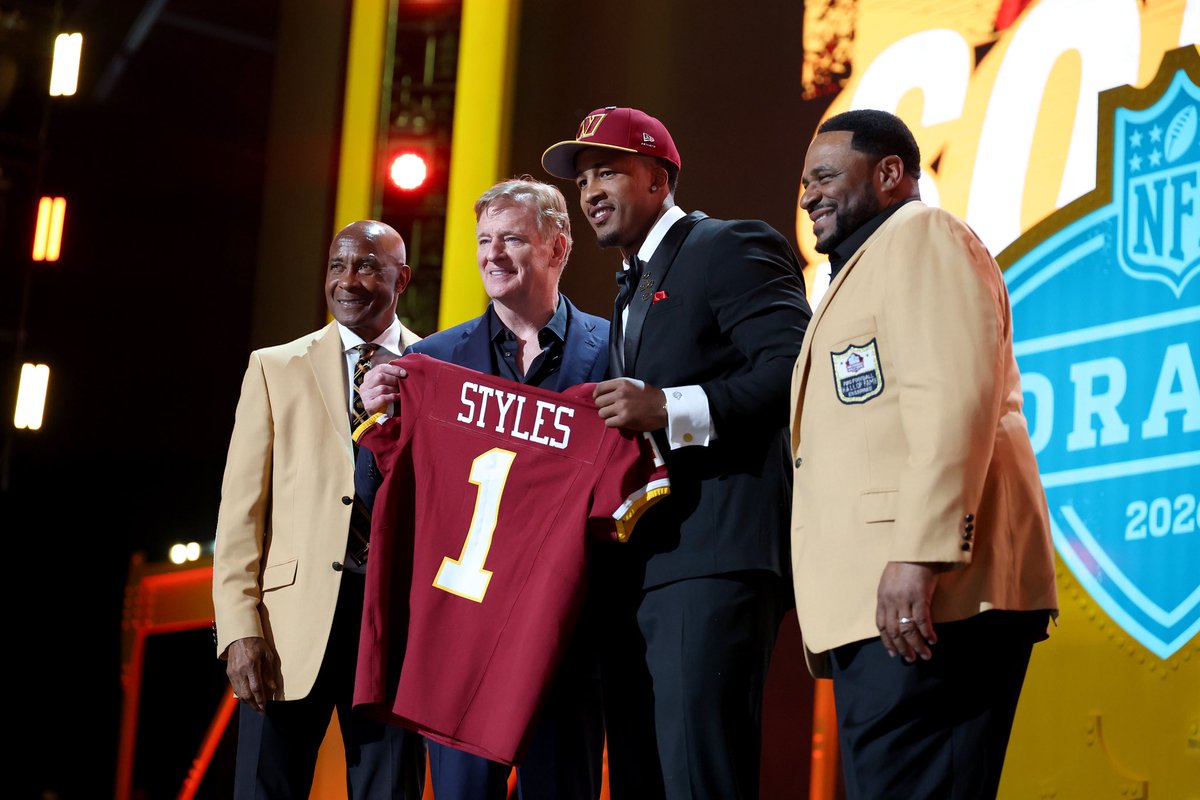 1067theFan's tweet photo. Sonny Styles is a Washington Commander!

How do you feel, Commanders fans? https://t.co/0w36ZptJPm