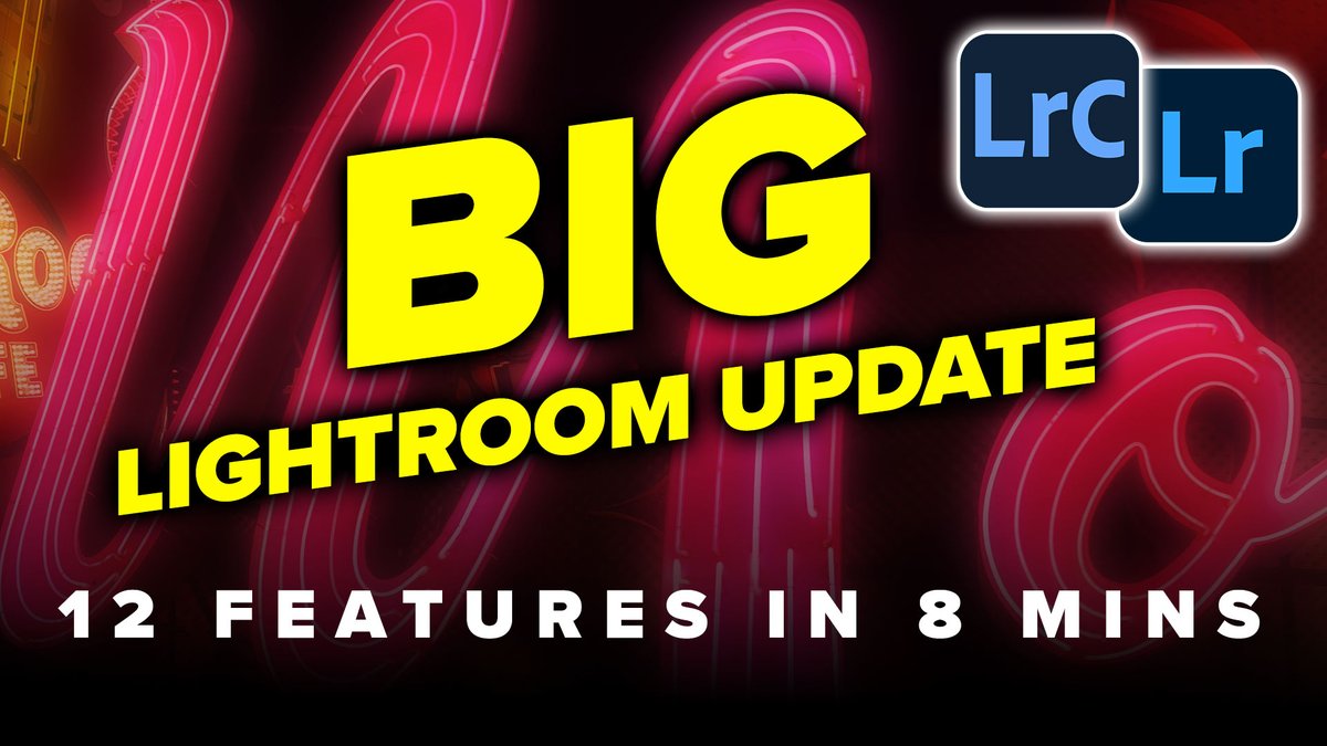 photoshopCAFE's tweet image. Big @Lightroom  update April 2026 New Features. Check out the 15 new features in less than 8 minutes! Written steps too for those who like to do their #tutorials quietly.