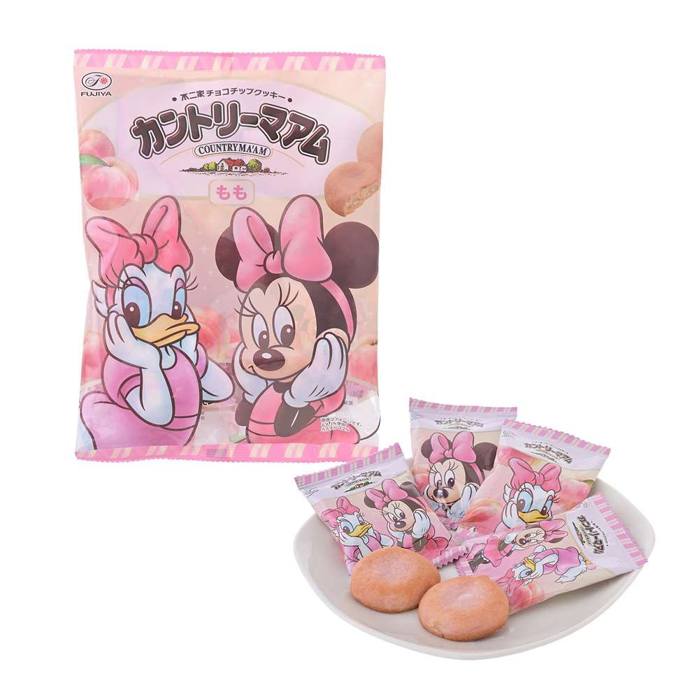 tdr_doria's tweet image. 【ディズニーストア】
4月28日より、不二家チョコチップクッキー「カントリーマアム」に、ミニーとデイジーデザインのももフレーバーが登場します。

store.disney.co.jp/goods/45505863…
#ディズニーストア #Disney