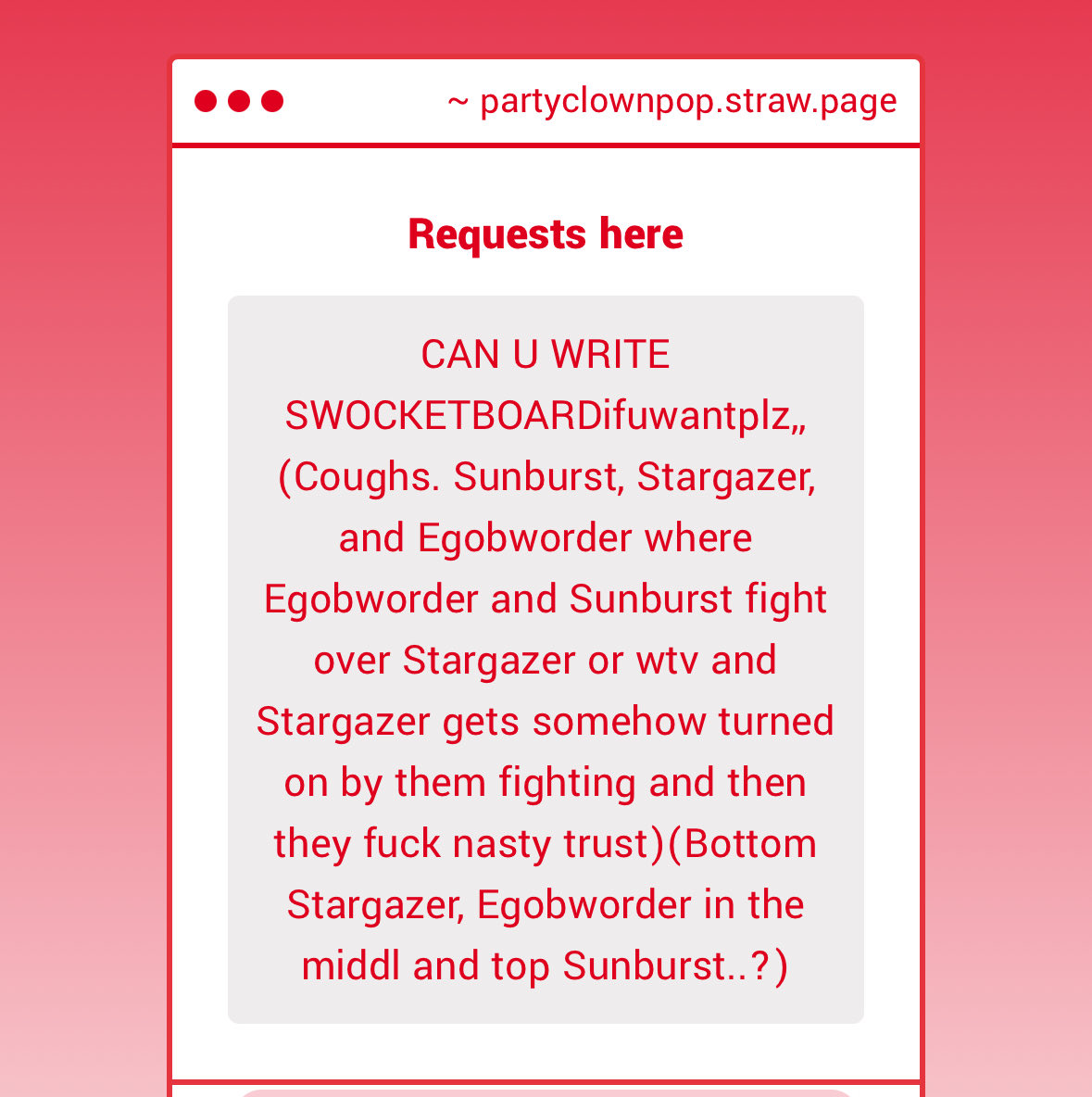 GOON PALACE 🔞 tweet media