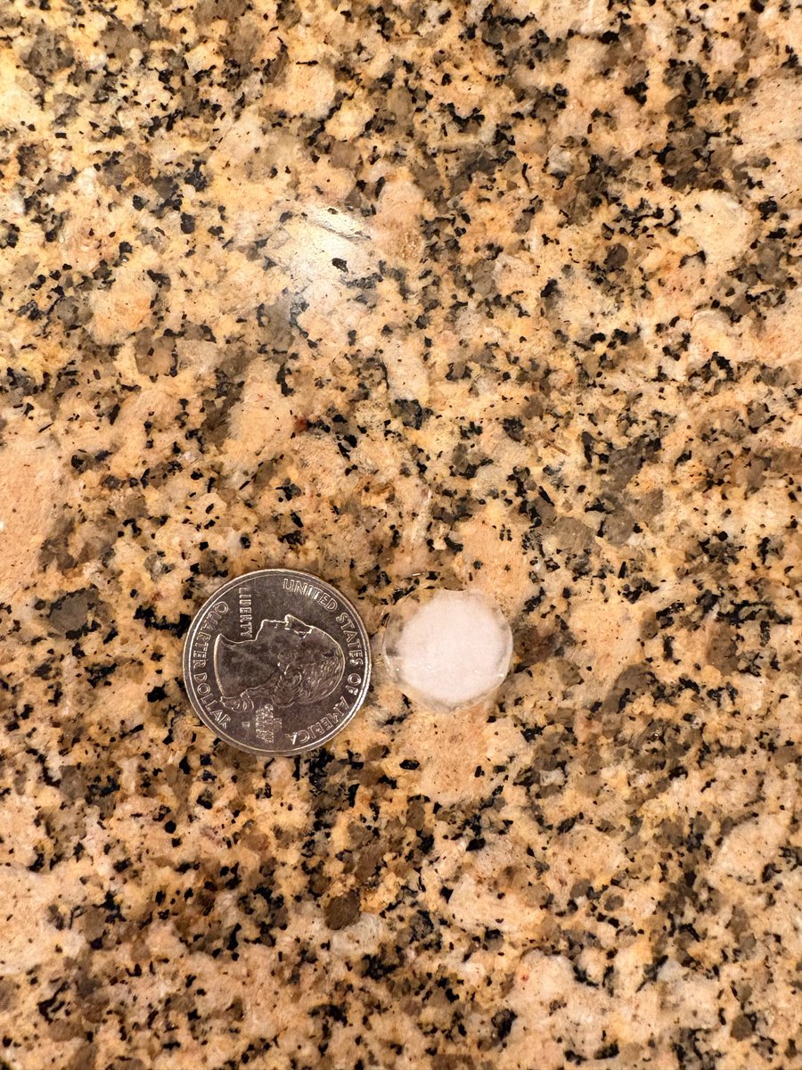 cseverson01's tweet photo. About dime sized hail in NW Ankeny approximately 8:03 PM. Near intersection of Polk city drive and 1st street. @NWSDesMoines https://t.co/gZg8Jgr1Dr