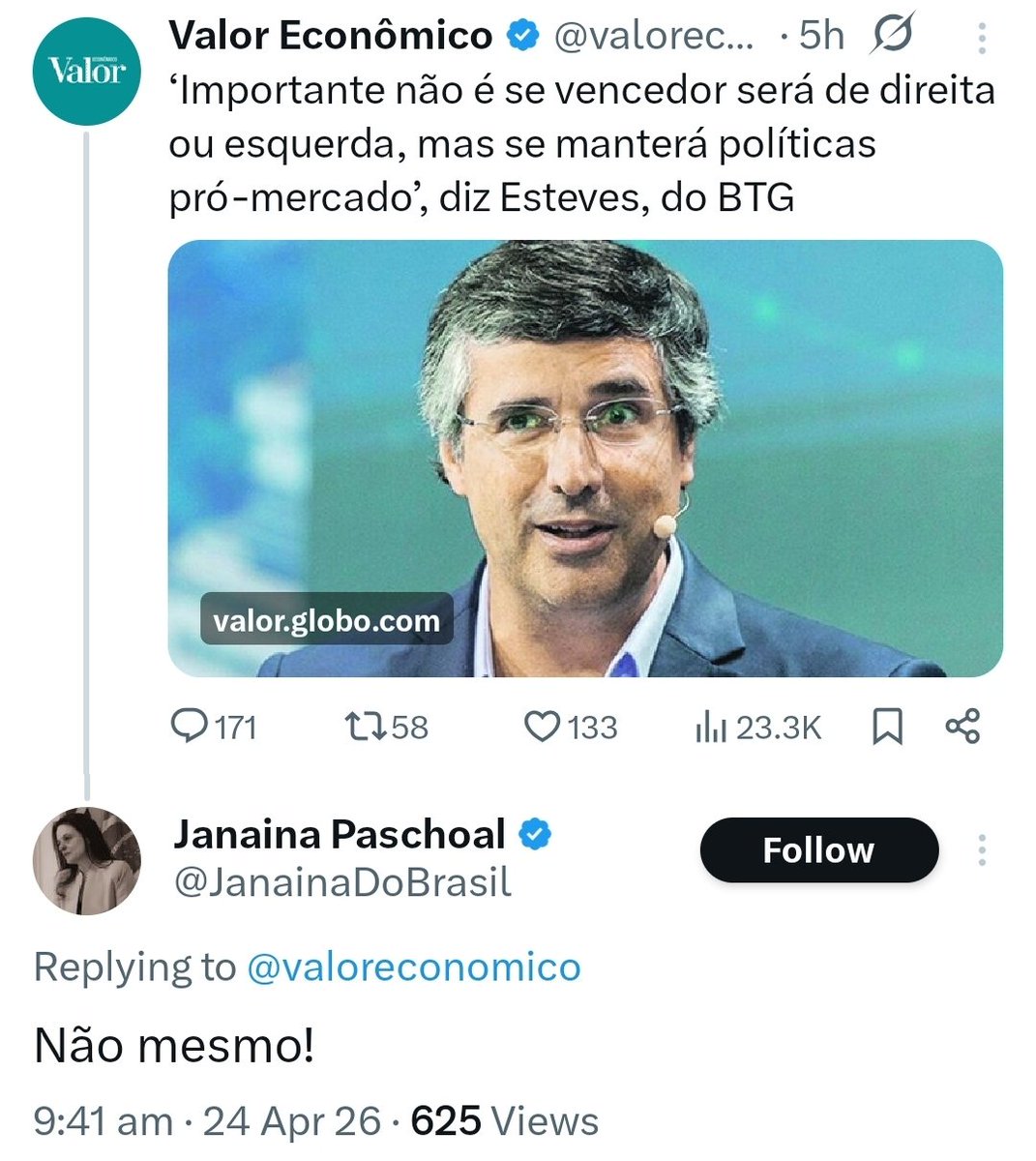 Tome liberalismo!

O Dedé só ganha y ganha.

Os Farinha Limers são os PRINCIPAIS inimigos do povo brasileiro.

Que um dia as pessoas acordem pro fato que são eles que controlam a imprensa, o Centrão e o judiciário.
