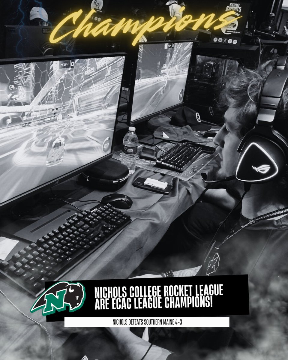 Nichols College Esports 🦬 tweet media
