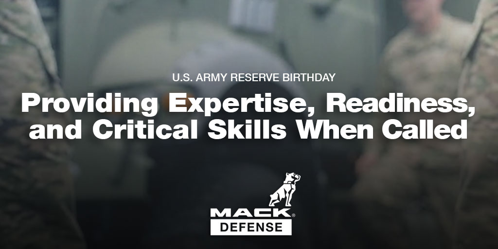 Happy Birthday to the United States Army Reserve.
#mackdefense
