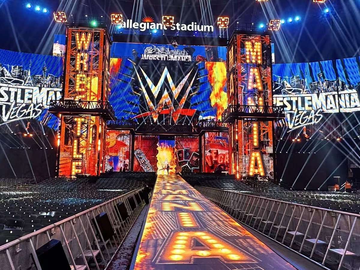acme_lighting's tweet photo. Big thanks to @Upstaging_Inc — #AcmeLighting is powering #WrestleMania with a full lineup: #AcmeTornado, #AcmePixelLineIP, #AcmePulsarS2, #AcmeLeo, #AcmeLyra and more.
Expect bold color, crisp looks, and a whole lot of fun. https://t.co/FWUpt9xP0W