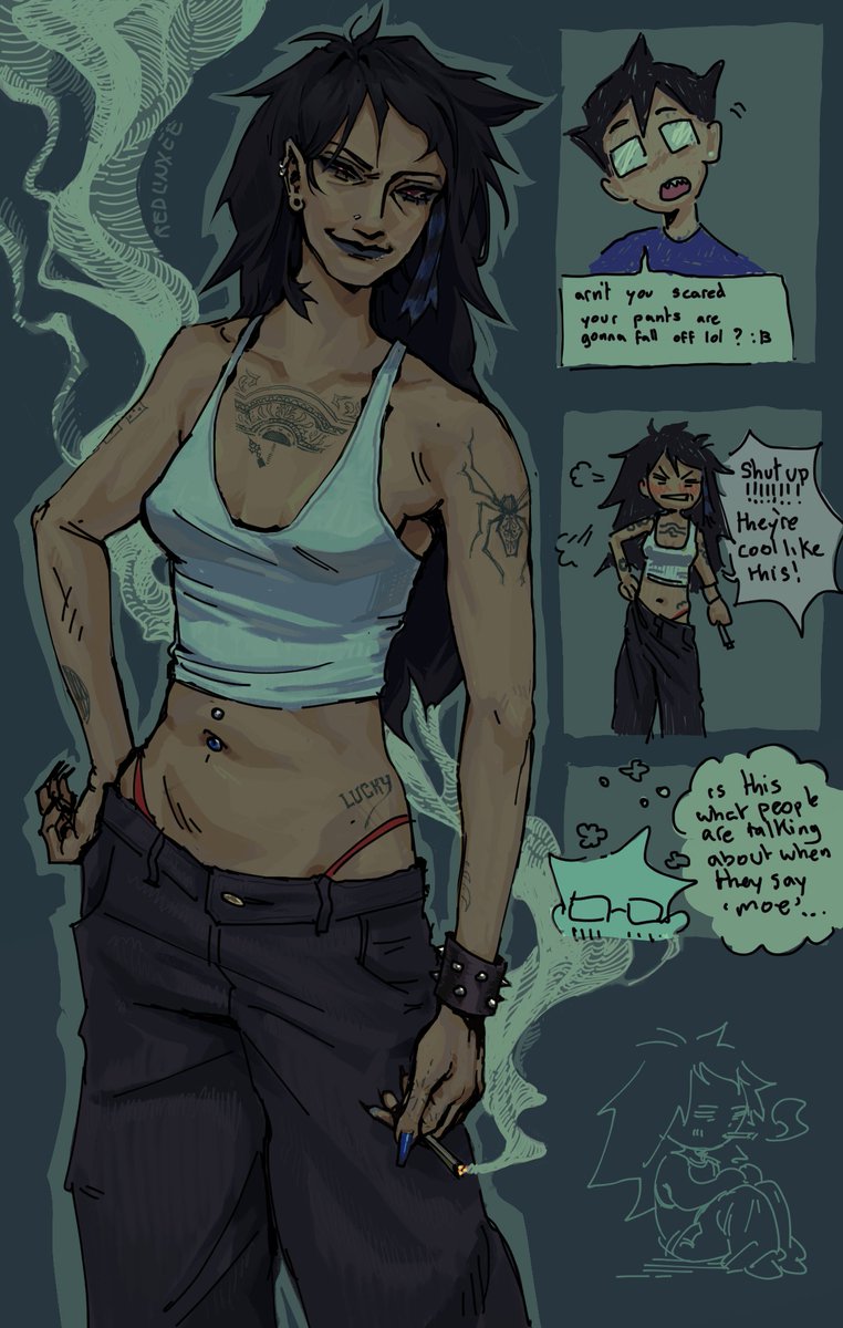 that one friend that listens to too much she wants revenge
#humanstuck #vriska