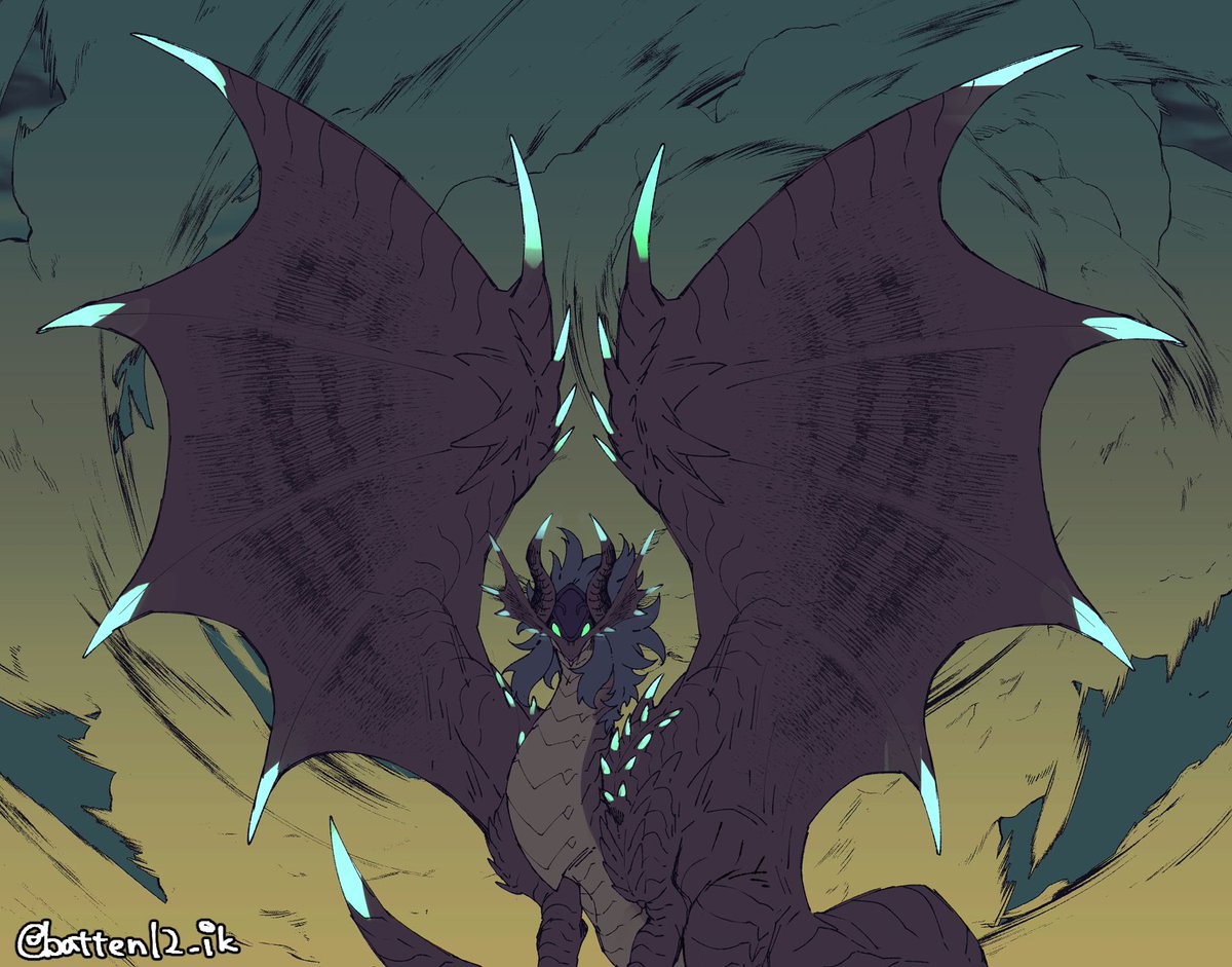 ドラゴンの日出遅れ再掲…🐉