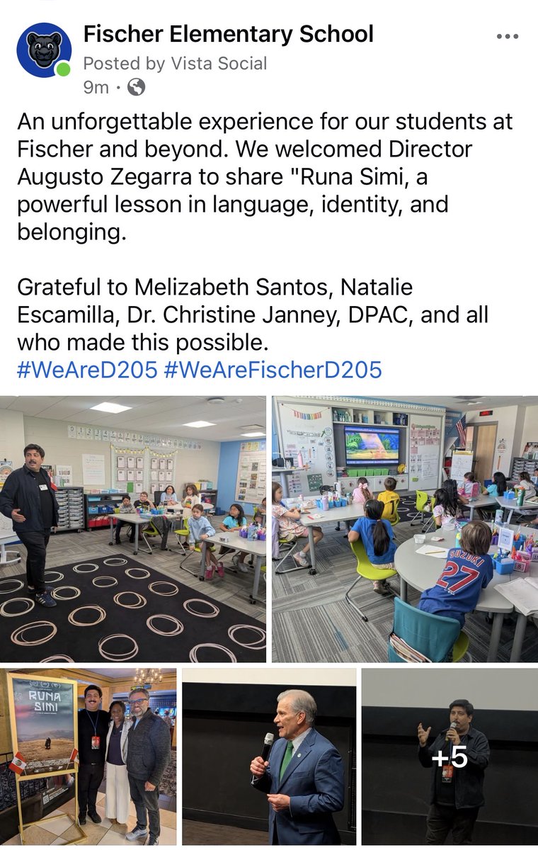 Fischer Elementary School tweet media