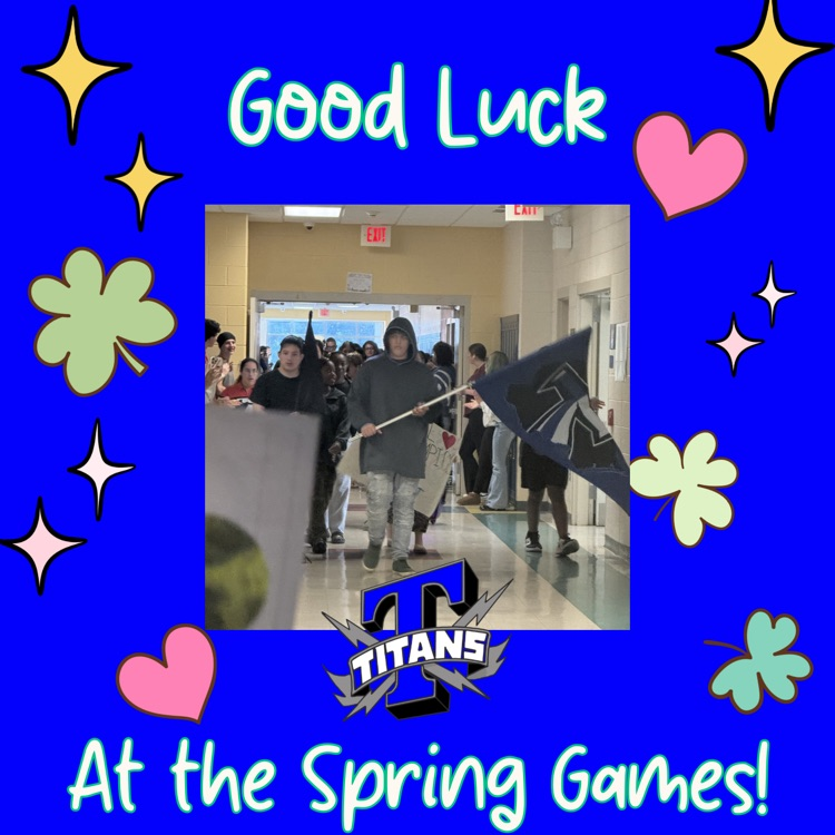 hth_titans's tweet photo. We enjoyed cheering for our athletes in the hallways today, and we can't wait to cheer for them in Titan Stadium TOMORROW at the 2026 Pender County Special Olympics Spring Games! 

💤Get a good night's rest, Titans! Tomorrow, we go to work!! 💪 https://t.co/D4jTYVxZwK