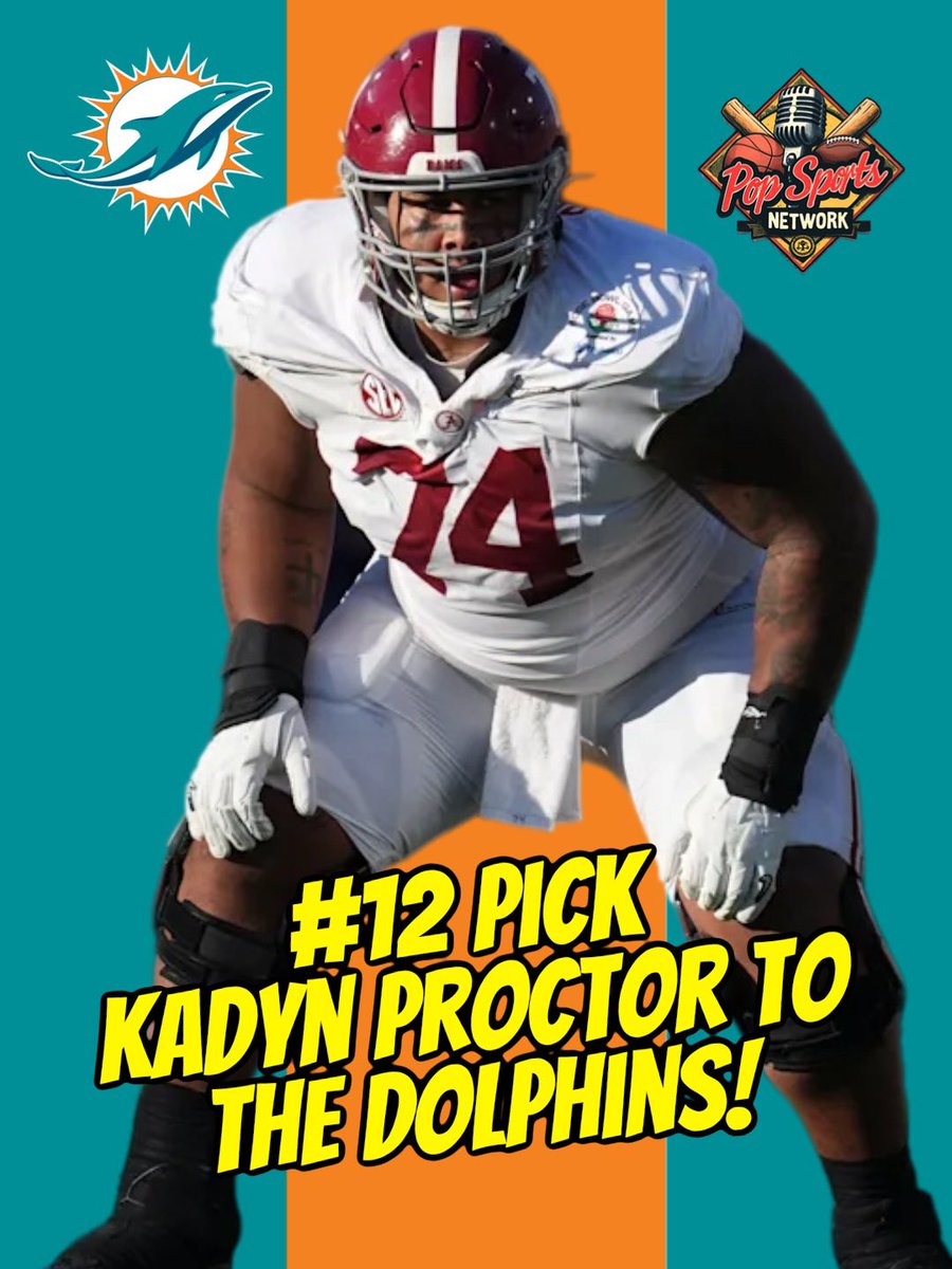 TheGenoFitz's tweet image. #alabama #kadynproctor #miamidolphins #nfldraft