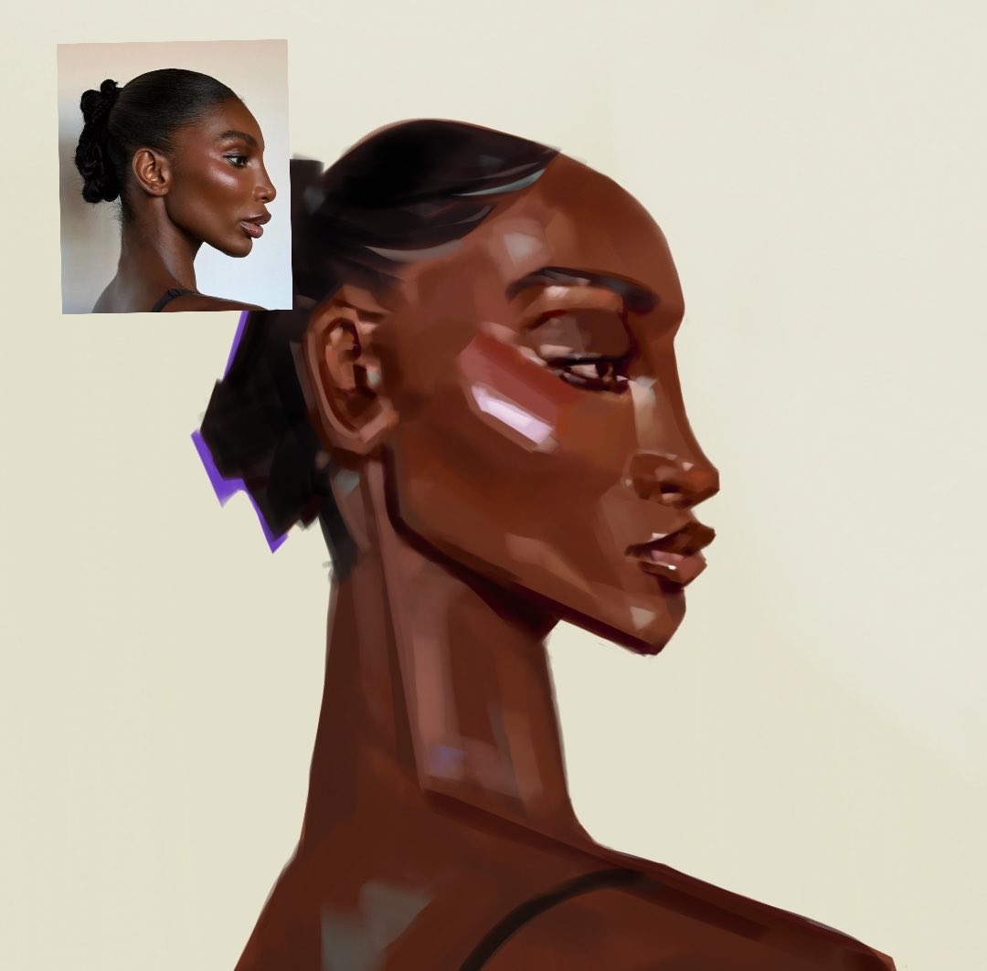 Cos she looks so ethereal, like an avatar/ an artifact of some sort…. I couldn’t help it🤧