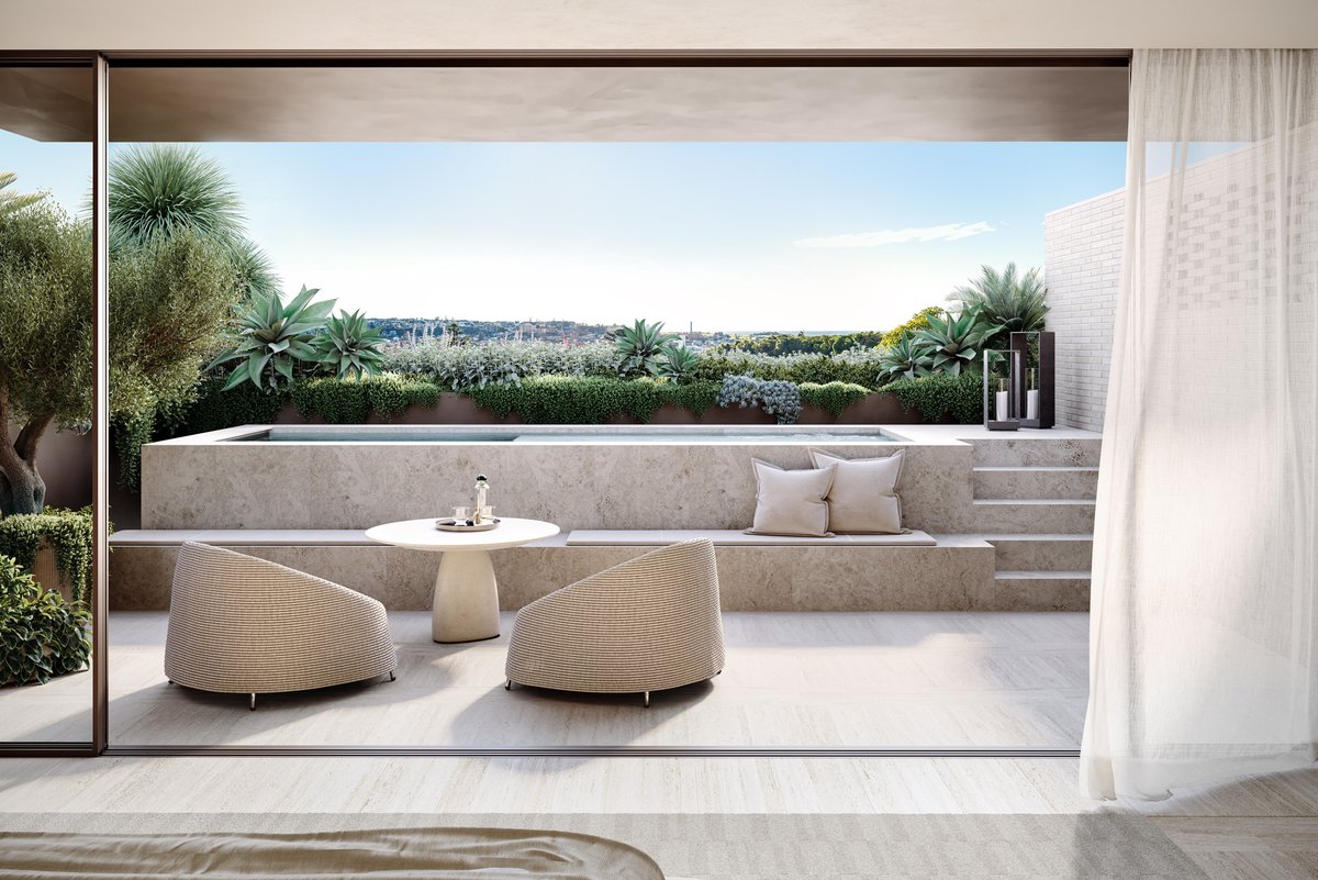 Woods_Bagot's tweet image. A first look at 22EST has been published in the latest edition of The Australian. Designed by Woods Bagot, the four luxury apartments will comprise of two garden homes and two penthouse pool homes. 

#ArchitectureforWorldsAhead #InteriorsforWorldsAhead #Residential