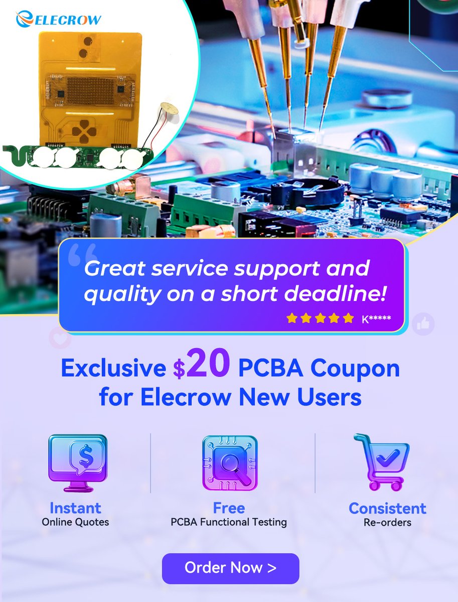 Elecrow tweet media