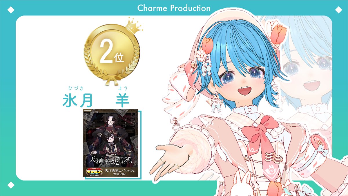 Charmeプロダクション tweet media