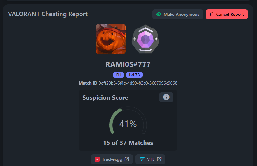 sleepinwhileeat's tweet photo. What is happening to the game I love? Why are so many cheaters getting through vanguard? @riotgames @VALORANT @ItsGamerDoc (these are all semilegit but pretty blatant cheaters) https://t.co/OtrXyoYQ48