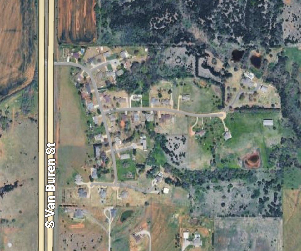 Tornado might’ve just entirely destroyed this neighborhood next to Vance AFB in Oklahoma