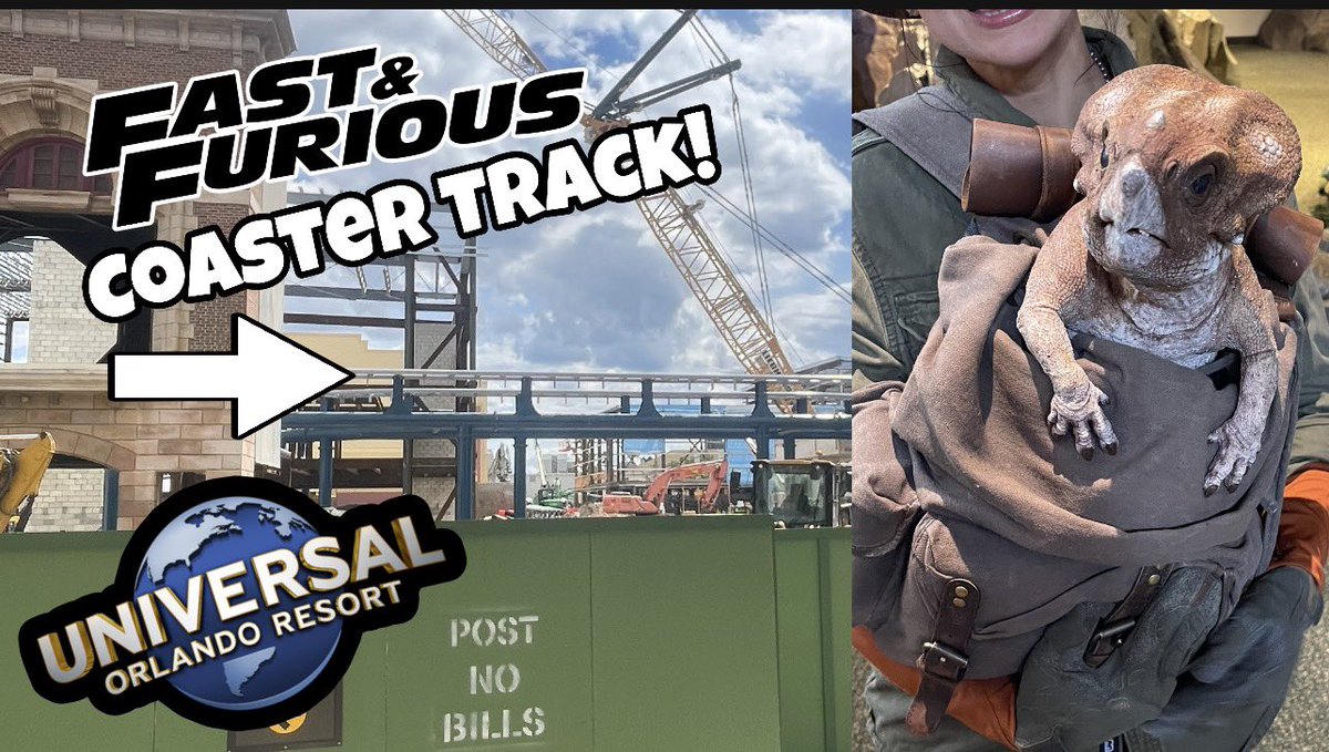Fast and Furious Tracks Being Installed! New Interactions &amp; Lost Continent  all in one vlog! 
youtu.be/8pZrcEdvVxc?si… via <a href="/YouTube/">YouTube</a>

<a href="/UniversalORL/">Universal Orlando Resort</a>