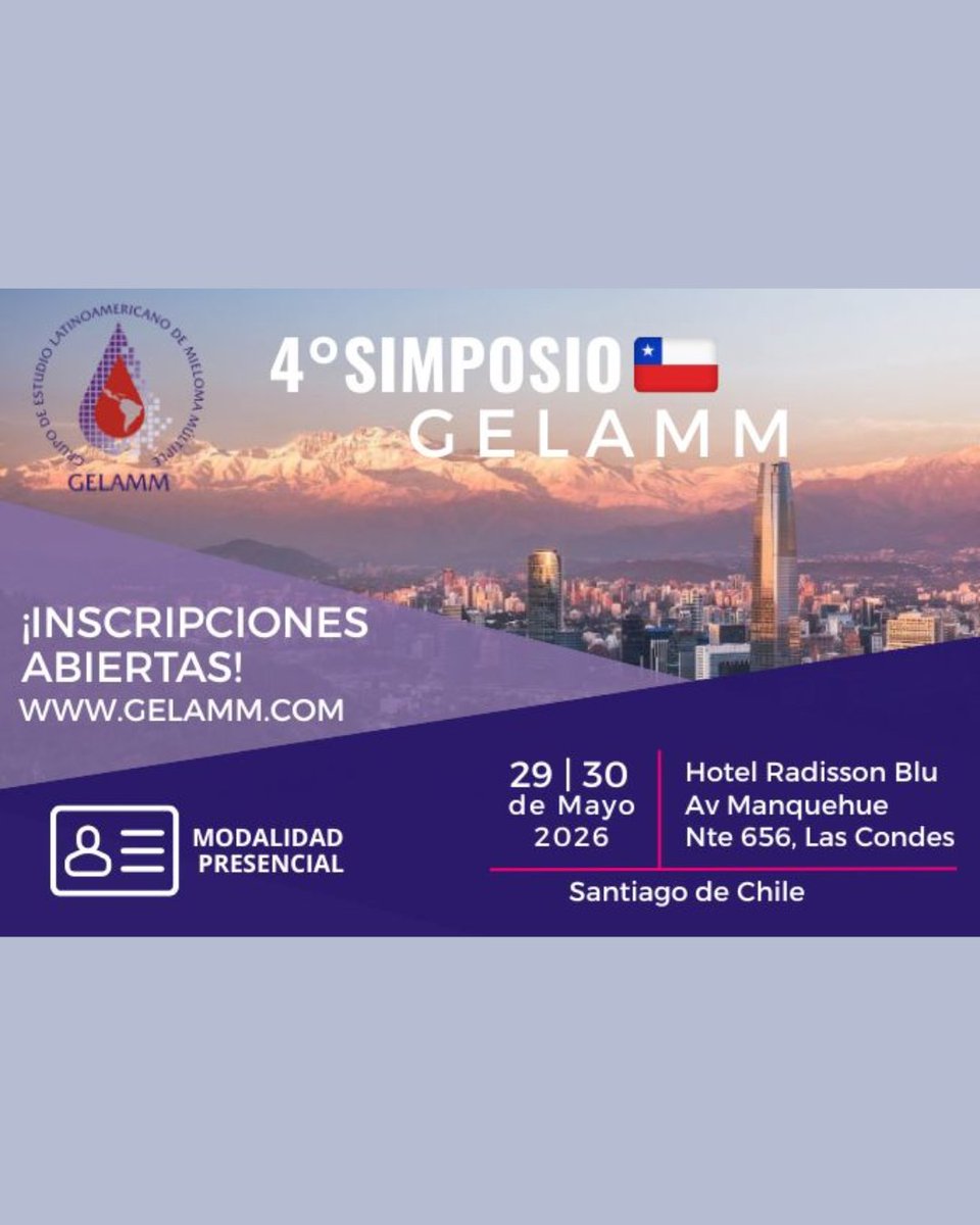 Sociedad Chilena de Hematología tweet media