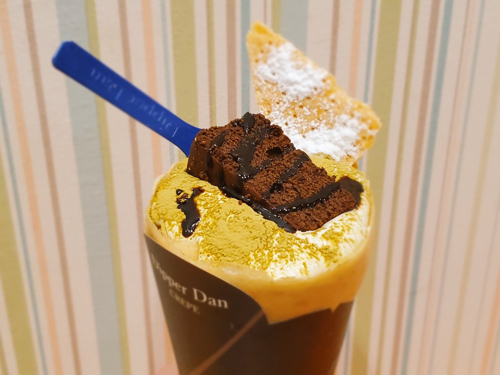 namamerry's tweet photo. 先日食べたん😋
加賀ほうじ茶と雪見だいふく🍵
#クレープ
#DipperDan https://t.co/e9LDY9C15Q