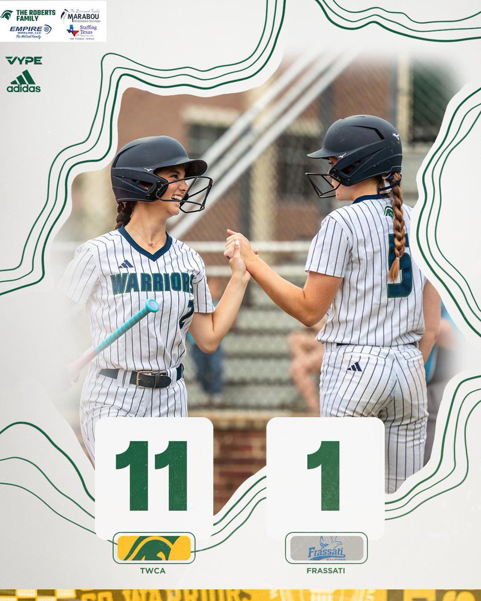 twcasports's tweet photo. Senior Night 🤝 symmetry
Baseball: 11
Softball: 11
Opponents: respectfully… also 1 😅
Not sure if it was a coincidence or a group project, but we’ll take it. #SeniorNight #TWCA #DoubleTrouble https://t.co/U14tka4yAo