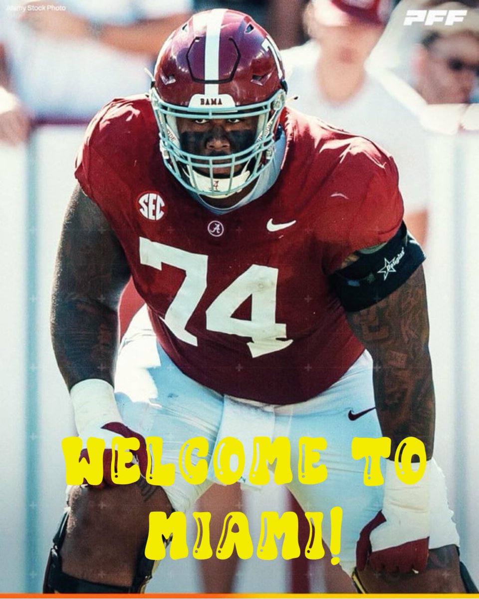 Finaticscom's tweet photo. Welcome to Miami, Kadyn Proctor!! #PhinsUp https://t.co/eCCVKvd0TX
