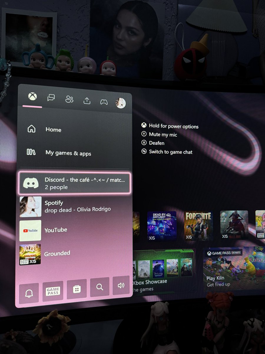 LocalMatchaTTV's tweet photo. i LOVE how Xbox does this. Idek if it did to begin with but I love it sm https://t.co/oG3n6yt77f